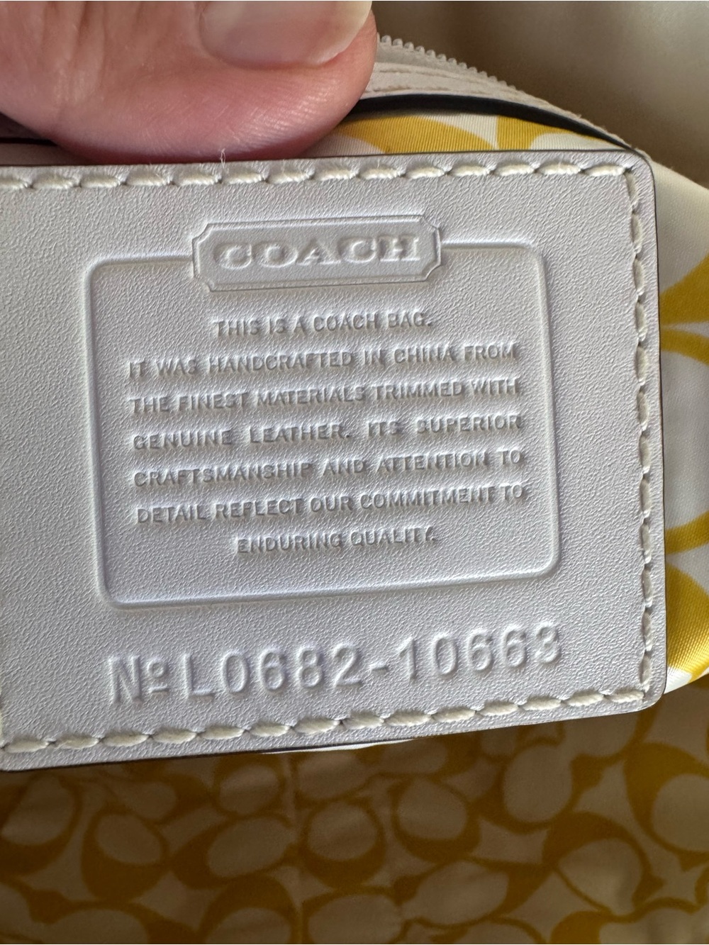 Coach Vintage Hamilton Weekend Tote L0682-10663 - Picture 4 of 15